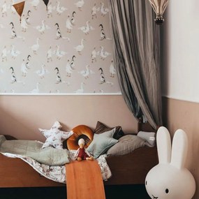 Tapeta bielej kačice 280x50 cm