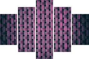 Obraz fialovej textúry (150x105 cm)
