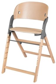 Lionelo - Detská jedálenská stolička 3v1 MEGAN Grey Wood