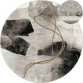 Koberec Kashmir KR288S čierny / biely