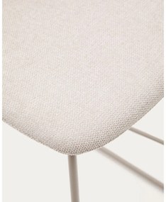 Béžová barová stolička (výška sedadla 65 cm) Zahara – Kave Home