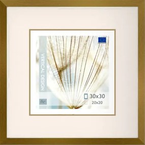 Fotorám 30x30, Quadro/GOLD