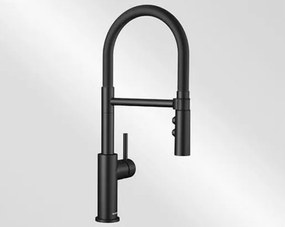 Drezová batéria Blanco CATRIS-S Flexo čierna matná 525793, 1 ks