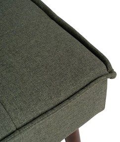 Zelená ženilková rozkladacia pohovka 181 cm – Ixia