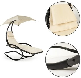 ZÁHRADNÉ HOJDACIE KRESLO MOLLY BÉŽOVÉ