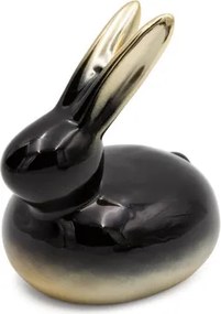 Veľkonočná dekorácia FIG 199 D čierna / zlatá (2 ks)