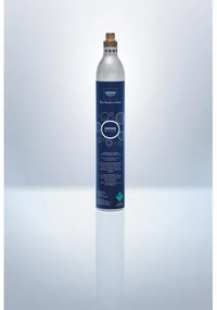 GROHE 40422000 - Fľaša na karbonizáciu GROHE BLUE 425 g CO2 (4 ks) nerezová