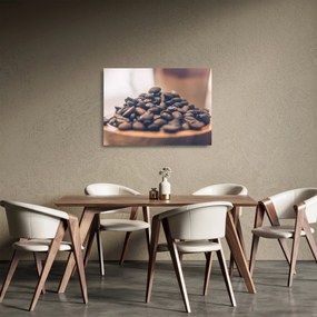 Sklenený obraz kávy (70x50 cm)