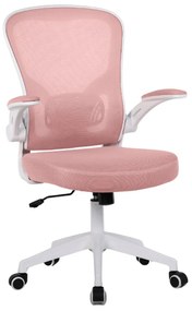 Detská otočná stolička Neoseat LEXI — látka, ružová