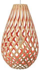david trubridge Koura závesná 50cm bambus-červená