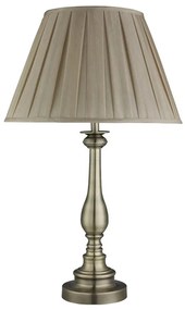 Searchlight EU4023AB - Stolná lampa FLEMISH 1xE27/60W/230V