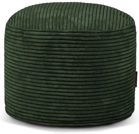 Zelený menčestrový sedací vak Mini – SLOWDOWN