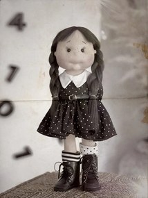 Bábika Polnoc  40 cm Varianta 1