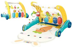 Pomôcka na chodenie pre deti a podložka na hranie klavír, 2 v 1