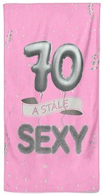 Osuška Stále sexy – ružová (vek: 70)