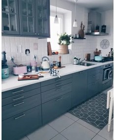 Koberec SIZAL FLAT 48655/637 Kocky 3D