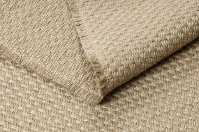 Koberec JUTE 3731 so strapcami, tmavobéžový