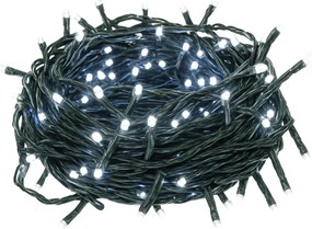 Vianočné svetielka vnútorné studená biela 1000 LED