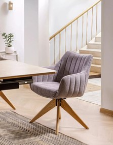 Stolička Azalia D Brego sivá