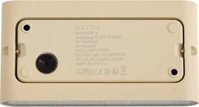 Moderné vonkajšie nástenné svietidlo béžové 17,5 cm vrátane LED IP65 - Batt