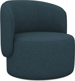 Kreslo v petrolejovej farbe Ipo – Makamii