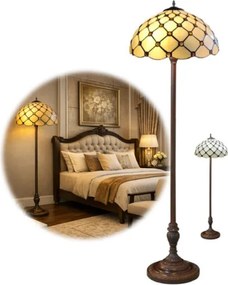 Stojaca Tiffany lampa Massive Metal Base kolekcia HIVE Ø40*170