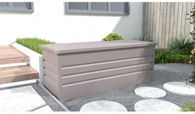 Záhradný box G21 Denver 560 L, plechový, šedý 63900845