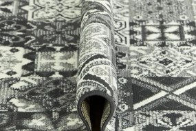 Behúň Luna 503754/89922 - patchwork sivý
