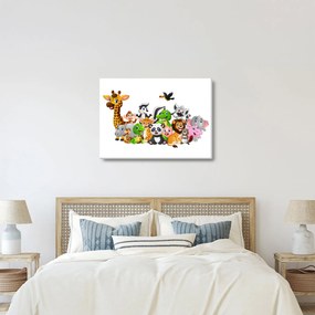 Obraz zvieratiek (70x50 cm)