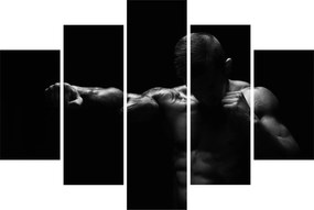 Obraz - Úder päsťou (150x105 cm)