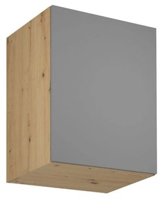 Závesná kuchynská skrinka LANGEN G60G Dub artisan/sivá