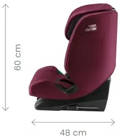 Autosedačka BRITAX Evolvafix - dusty rose 2024