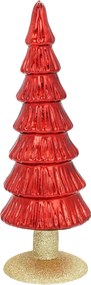 Dekorácia Red Christmas Tree 36cm