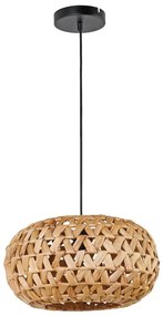 Luster na lanku HOSHI 1xE27/20W/230V pr. 38 cm konope