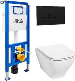 Závesný WC set do ľahkých stien / predstenová Jika Mio-N KMPLOLYMPJ