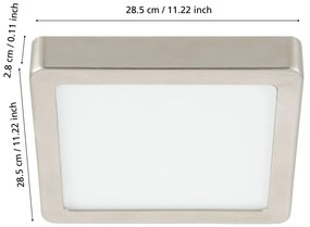 LED smart stropné svietidlo 19,5 W FUEVA-Z – EGLO