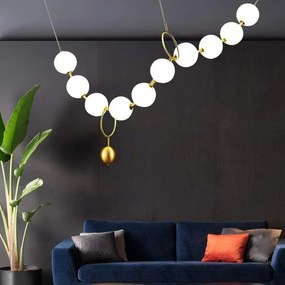 Toolight Toolight, LED stropné svietidlo 18W APP1444-10CP, zlatá, OSW-07984