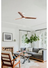 FARO 33810-1TW - LED Stmiev. ventilátor HEYWOOD LED/10W/230V 2700/4000/6000K + DO