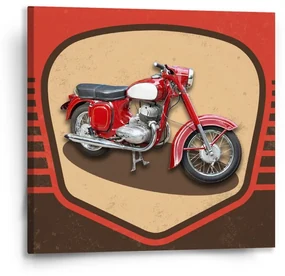 Sablio Obraz Jawa panelka Vintage - 50x50 cm
