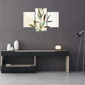 Obraz - Akvarelová vetvička N⁰2 (90x60 cm)