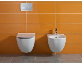 JIKA H8317121003021 - Závesný bidet MIO keramika/perlovobiela