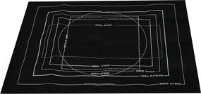 KIK Filcová podložka na puzzle 1500–3000 dielikov 140×100 cm s rúrkou, pumpou a kufríkom