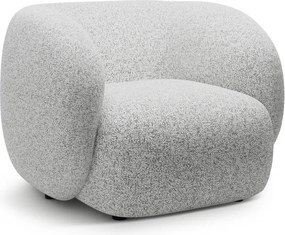 Svetlosivé kreslo Kate – Micadoni