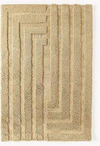 Koberec's vysokým vlasom a reliéfnou štruktúrou Genève