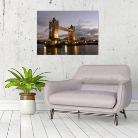 Obrázok - Tower Bridge v noci (70x50 cm)