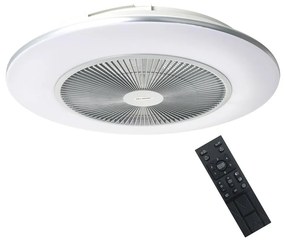 Brilagi Brilagi - LED Stmievateľné svietidlo s ventilátorom AURA LED/38W/230V strieborná +DO BG0373