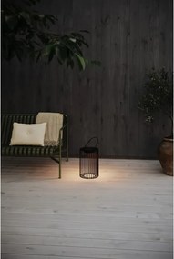 Čierny vonkajší solárny LED lampáš na USB (výška 54 cm) Cavia – Markslöjd