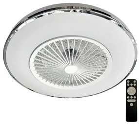 Stropné ventilátor NEDES LED svietidlo + stropný ventilátor + diaľkový ovládač 72W LCL6352