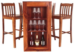 furniture-nabytek.cz - Kuchynský barový stôl z palisandra 140x110x60