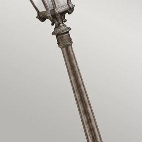 Kichler KL-TOURNAI4-M - Vonkajšia lampa TOURNAI 1xE27/60W/230V IP44 bronzová